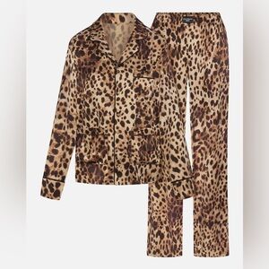 Dolce & Gabbana X Skims Silk Pajamas XS NWT